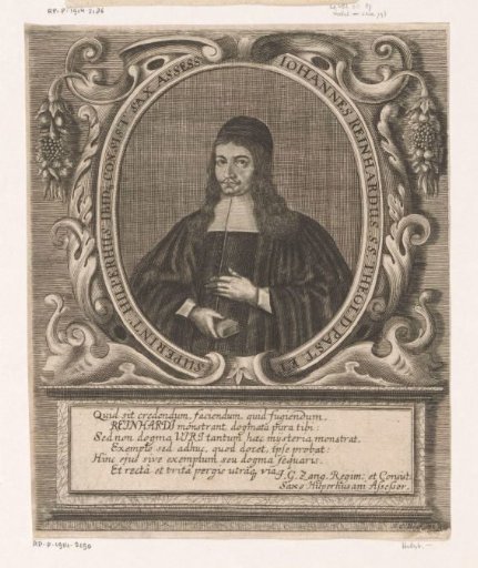 Portrait of Johann Reinhard