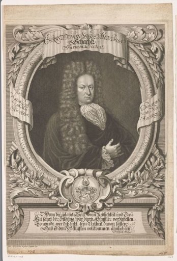 Portrait of Christian Sigismund Schacher