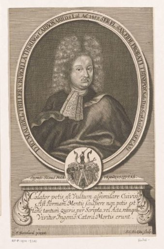 Portrait of Johann Moritz Triller