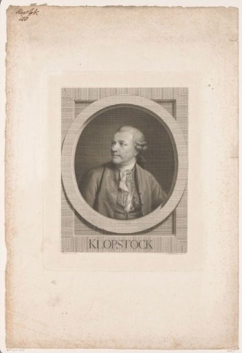 Portrait of Friedrich Gottlieb Klopstock