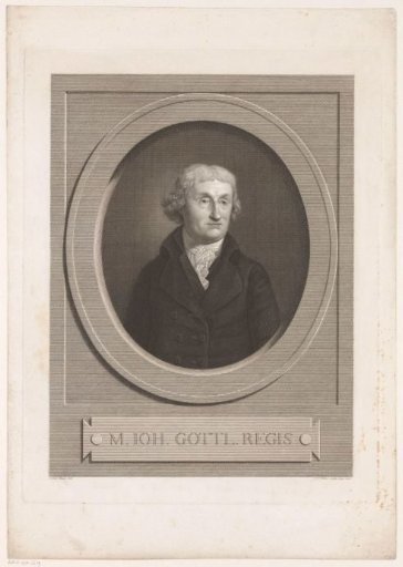 Portrait of Johann Gottlob Regis