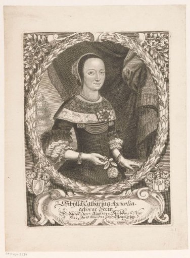 Portrait of Sibylla Catharina Agricola
