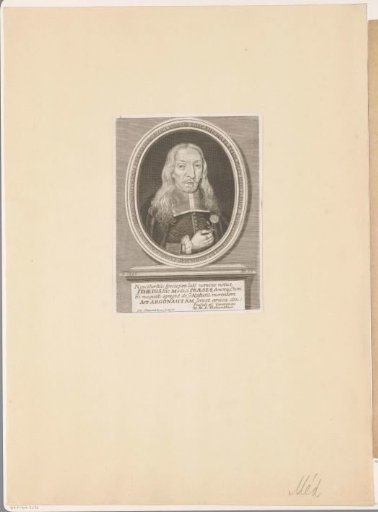 Portrait of Johann Michael Fehr