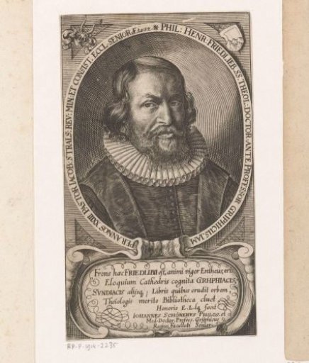 Portrait of Philipp Heinrich Friedlieb