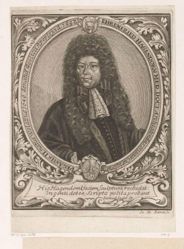 Portrait of Ehrenfried Hagendorn