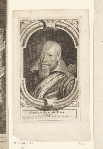 Portrait of Alexander von Hasslang