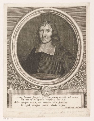 Portrait of a man, possibly Michael Hutter