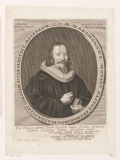 Portrait of Hartmann Mogen