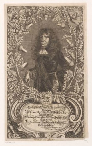 Portrait of Caspar Stieler