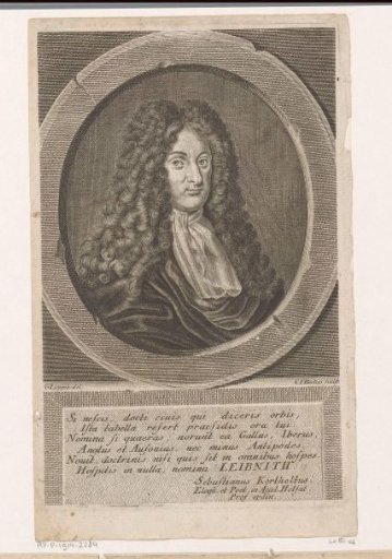 Portrait of Gottfried Wilhelm Leibniz