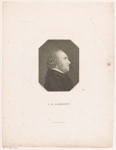 Portrait of Johann Bernhard Basedow
