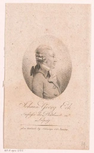 Portrait of Johann Georg Eck