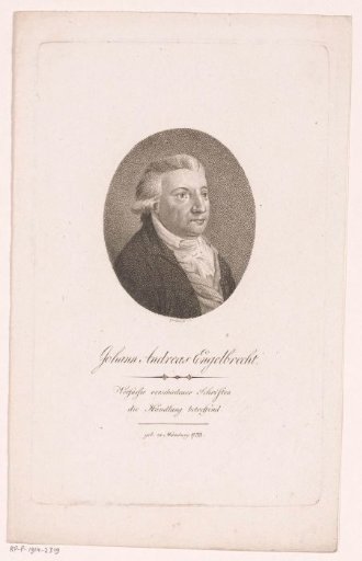 Portrait of Johann Andreas Engelbrecht