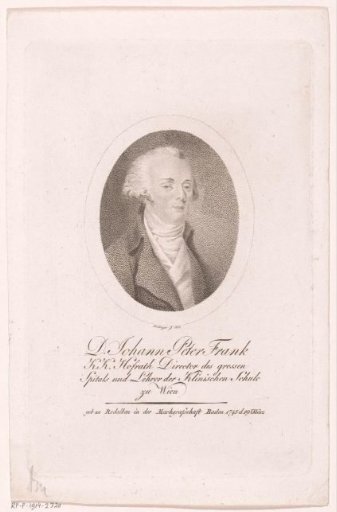 Portrait of Johann Peter Frank