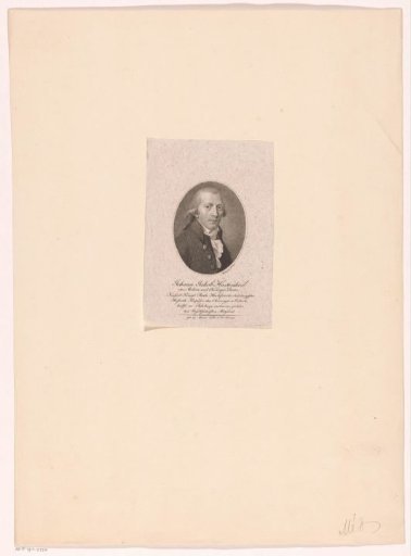 Portrait of Johann Jacob Hartenkeil
