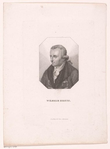 Portrait of Wilhelm Heinse