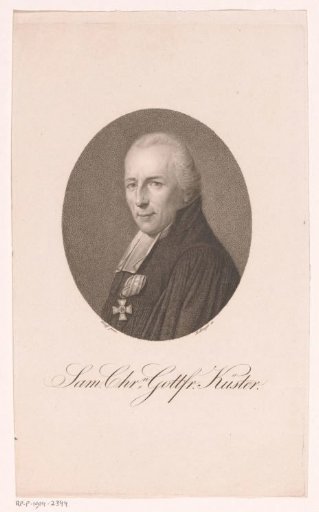 Portrait of Samuel Christian Gottfried Küster