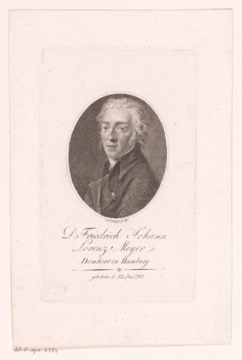 Portrait of Friedrich Johann Lorenz Meyer