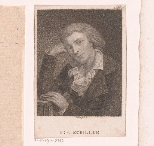 Portrait of Friedrich von Schiller