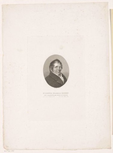 Portrait of Ludwig Wilhelm Gilbert