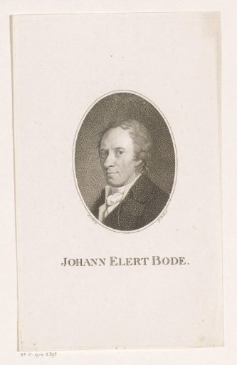 Portrait of Johann Elert Bode