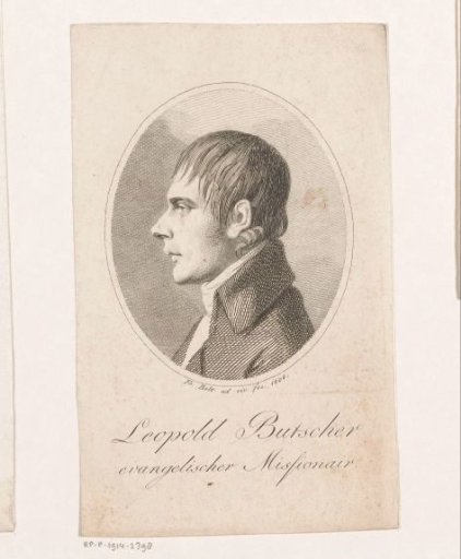Portrait of Leopold Butscher