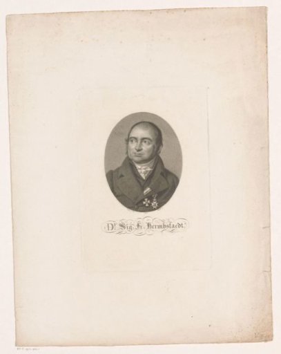 Portrait of Sigismund Friedrich Hermbstaedt