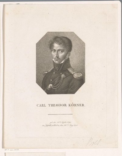 Portrait of Theodor Körner