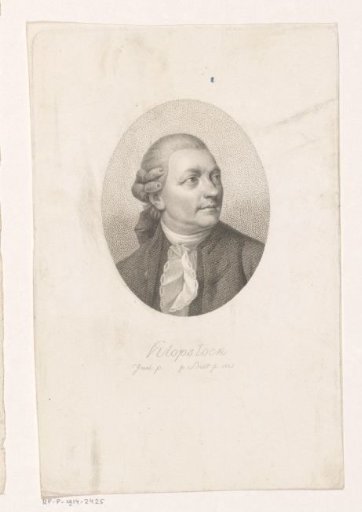 Portrait of Friedrich Gottlieb Klopstock