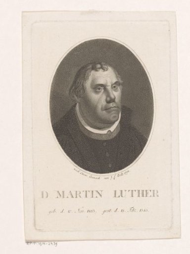 Portrait of Martin Luther
