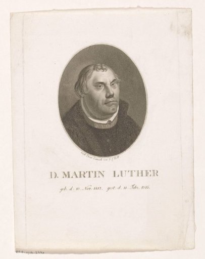 Portrait of Martin Luther
