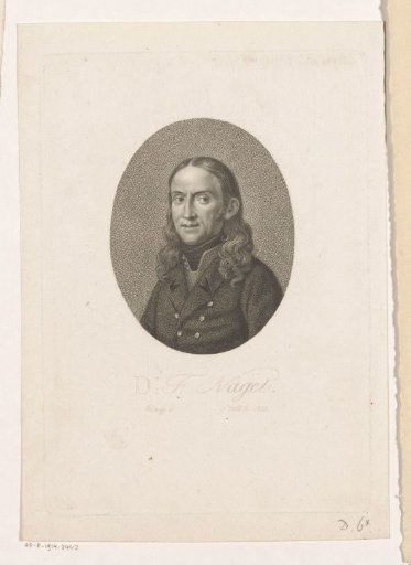 Portrait of Dr. F. Nagel