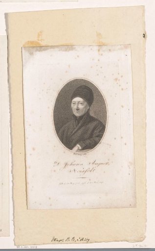 Portrait of Johan August Noesselt