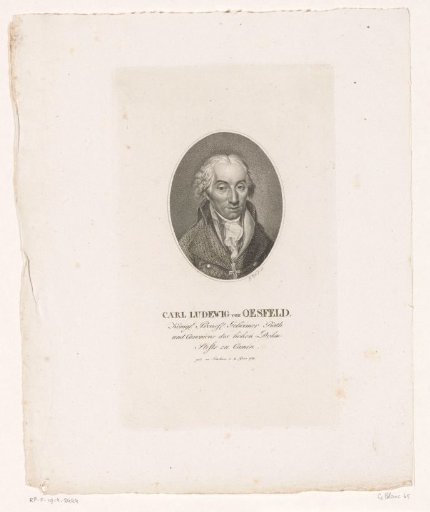 Portrait of Carl Ludwig von Oesfeld