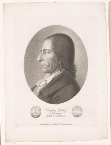 Portrait of Christian Gotthilf Salzmann