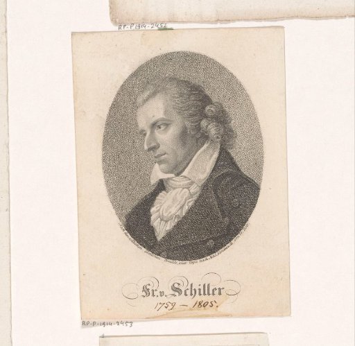 Portrait of Friedrich von Schiller