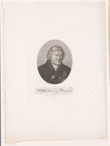 Portrait of Georg Christian Gottlieb, Baron von Wedekind