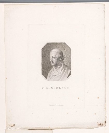 Portrait Bust of Christoph Martin Wieland