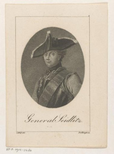 Portrait of Friedrich Wilhelm, Baron von Seydlitz