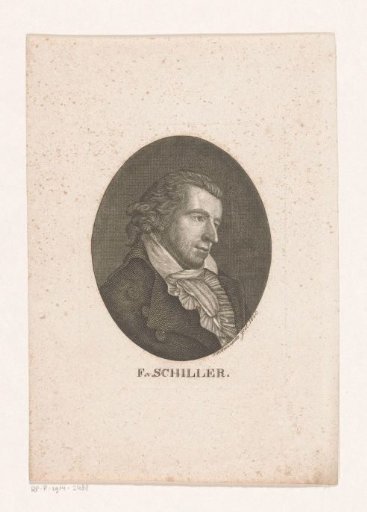 Portrait of Friedrich von Schiller