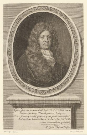 Portrait of Ahasver Fritsch