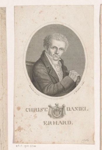 Portrait of Christian Daniel Erhard