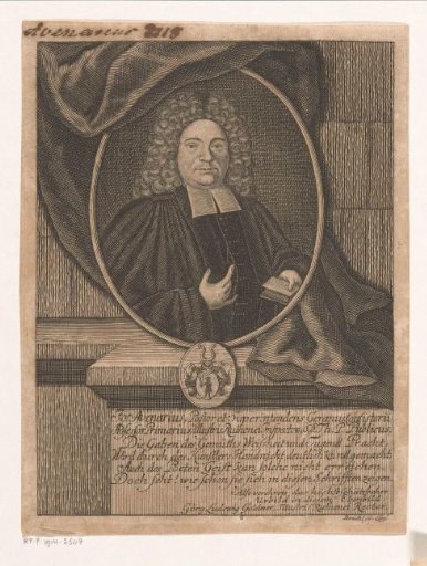 Portrait of Johann Avenarius