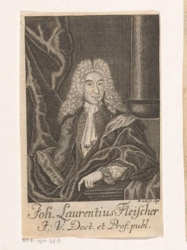Portrait of Johann Lorenz Fleischer