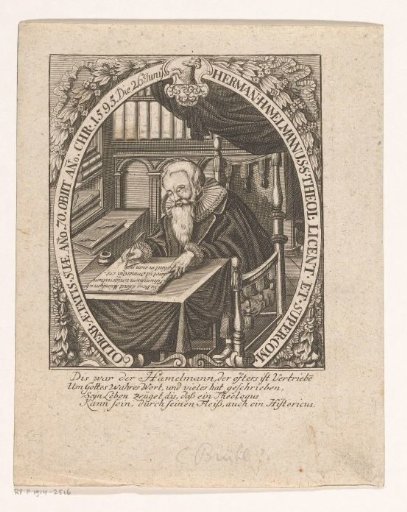 Portrait of Hermann Hamelmann