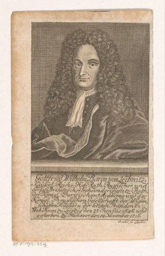 Portrait of Gottfried Wilhelm Leibniz