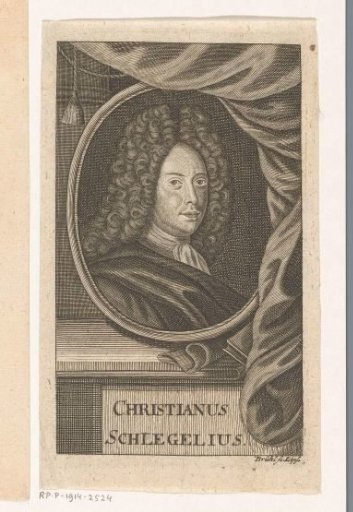 Portrait of Christian Schlegel