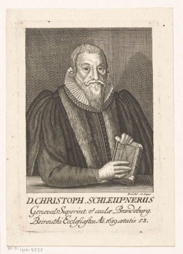 Portrait of Christoph Schleupner