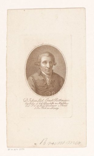 Portrait of Josias Ludwig Ernst Püttmann
