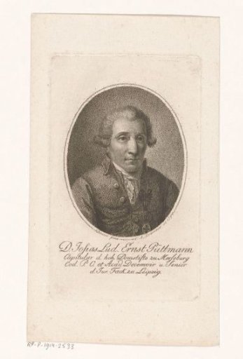 Portrait of Josias Ludwig Ernst Püttmann